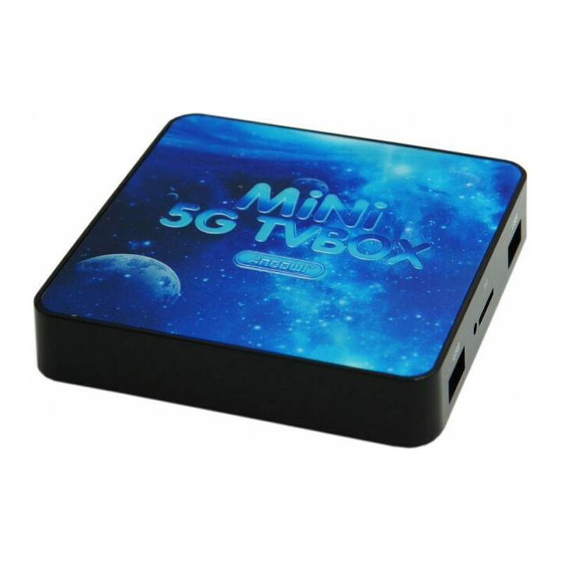 Andowl TV Box Mini 4K UHD με WiFi USB 2.0 / USB 3.0 4GB RAM και 64GB Αποθηκευτικό Χώρο με Λειτουργικό Android 10.0 Q5G - TV Box Mini
