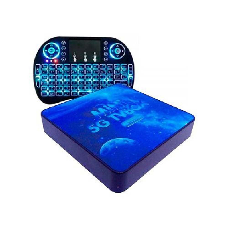 Andowl TV Box Mini 4K UHD με WiFi USB 2.0 / USB 3.0 4GB RAM και 64GB Αποθηκευτικό Χώρο με Λειτουργικό Android 10.0 Q5G - TV Box Mini