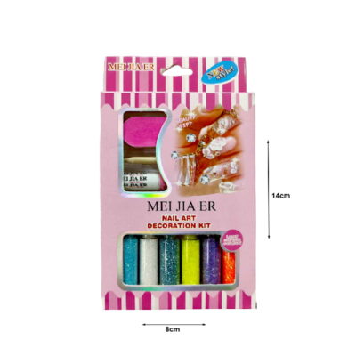 Kit Διακοσμητικά glitter νυχιων - Nail art decoration