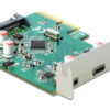 DELOCK κάρτα επέκτασης PCI Express x4 σε 2x USB-C 90397, 10 Gbps