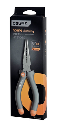 DELI μυτοτσίμπιδο HT2106C με αντιολισθητικές λαβές, 170mm