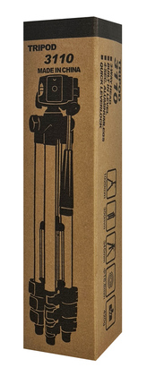 Τρίποδο φωτογράφισης ST5B, πτυσσόμενο, 33-106cm, μαύρο/ασημί
