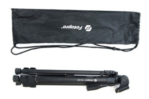 FOTOPRO τρίποδο φωτογράφισης X2 Lite, πτυσσόμενο έως 157cm, έως 4kg, μαύρο