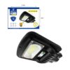Jortan Led Αδιάβροχο Ηλιακό Φωτιστικό Δρόμου 50W με Ανιχνευτή Κίνησης Και Τηλεχειριστήριο IP66 - Solar Street Lamp